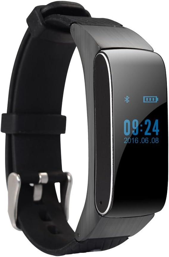 Smart Bluetooth pulsera auricular auricular Smartwatch impermeable ...