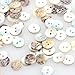 100 Mother of Pearl MOP Round Shell Sewing Buttons 8mm HOT