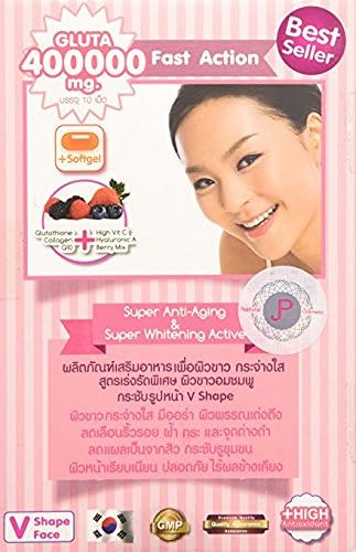 3 Boxes Gluta 400000 Mg. Glutathione Collagen Super Skin Whitening Super Anti-aging Fast Action+++Best Seller by Madam A