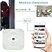 Wi-Fi Hidden Camera Spy Cam - Aisoul HD 1080P Wireless Indoor Security Camera with Motion Detection Alarming, PM2.5 Sensor(White)
