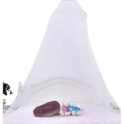 Kunhe Jumbo Mosquito Net for Bed, Queen Size, White