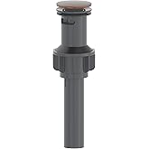 PROFLO PF334 1-1/4" Press Pop-Up Drain Assembly - Oil Rubbed Bronze