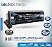 Soundstream CX50BT Car CD MP3 Player USB AUX SD Card Inputs Single DIN Stereo Receiver with Built-in Bluetooth V4.0 Hands-Free Calling Music Streaming AM FM Radio Remote Control Detachable Faceplate