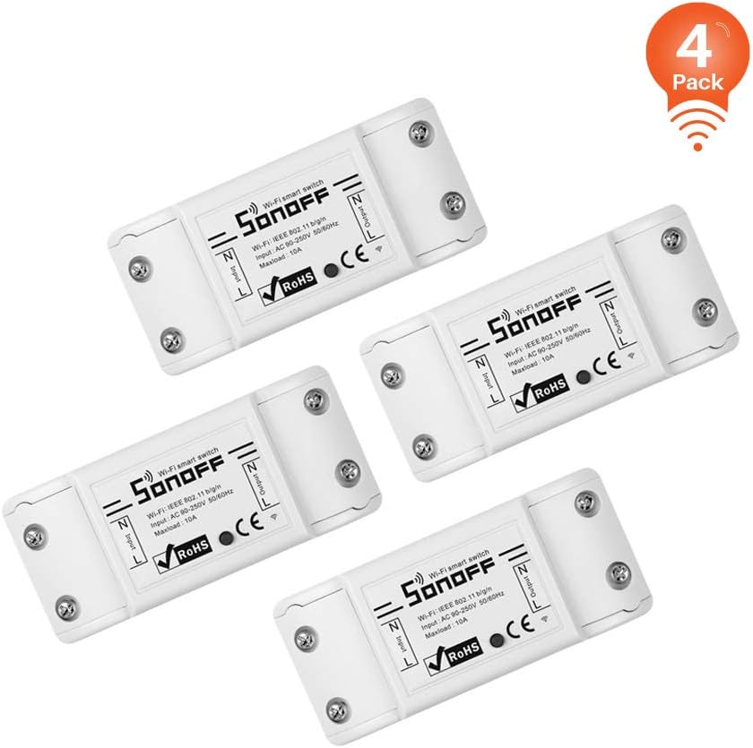 Best sonoff® basic diy wifi wireless switch for smart home