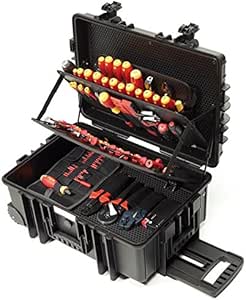 Maletín de electricista Competence XXL, 115 unid. : Amazon.es ...