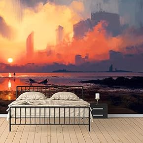 Wall Mural Dream World Removable Wallpaper Wall Sticker for Bedroom Living Room - 66x96 inches