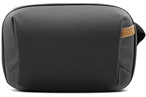 PGYTECH Mini Travel Tech Organizer, Waterproof Tech Pouch, Electronics Accessories Organizer Carrying Case, Cable Organizer Bag for Cables, Cord, Phone Batteries, Charger,Photography SD Card, Black