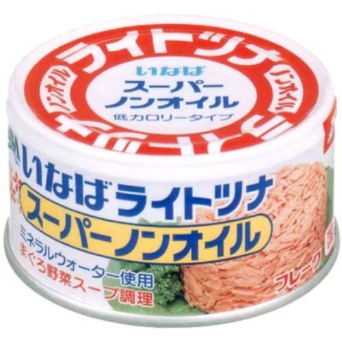 いなば食品 いなば 国産ライトツナスーパーノンオイル 165g×24缶 の商品画像