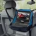 Car Mount Blu Ray Player Display Case with Accessory Pockets and Detachable Shoulder Strap by USA Gear - Works with Sony BDPSX910 and More Portable Blu Ray/DVD Players