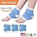Moisturizing Socks, Heel Socks, PlanMoisturizing Socks, Heel Socks, Plantar Fasciitis Silicone Sleeve,New Material,Gel Socks for Dry Cracked feet, Reduce Pressure on Heel,Relief Heel Pain and Cracked Heel.(3 Pairs)