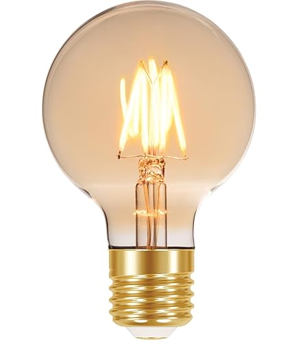 Lâmpada LED Filamento Vintage Autovolt E27, 4W, Ambar Taschibra