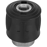 Pressure Washer Adapter for Karcher K2-K7, Convert Karcher QC Hose | Converts to M22 14mm Female Fitting, NOT for M22 15mm Hose round or old threaded hose, Aluminum &amp; Plastic