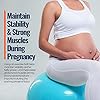 Exercise-Ball-Chair-55cm-65cm-75cm-Yoga-Ball-Stability-Ring-For-Pregnancy-Balance-Pilates-or-Birthing-Therapy-Use-at-Office-Gym-or-Home-Anti-Burst-and-Anti-Slip-Premium-Grade Exercise Ball Chair (55cm, 65cm & 75cm) - Yoga Ball & Stability Ring. For Pregnancy, Balance, Pilates or Birthing…