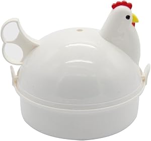 Casual Socks EGG Wireless Microwave Hardboiled Egg Maker, Cooker, Boiler & Steamer, Perfectly-Cooked Hard boiled Eggs in Under 10 minutes