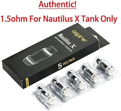 Authentic Näutilus X 1.5 (5pcs) COIĹs For äspire Näutilus X Ţänk
