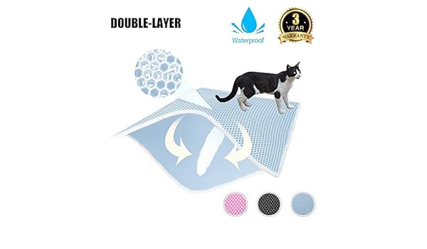 Amazon Com Perfuw Cat Litter Mat Litter Trapping Mat Large