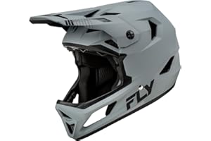 Fly Racing Rayce Full-Face Mountain Bike/BMX Helmet – ASTM F1952 DH Certified, CPSC 1203, CE EN1078, Poly-Alloy Shell, TFV Ventilation, Removable Liner