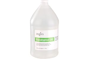 Zogics Ready-to-use Steam Room Spray with Eucalyptus Oil (1 Gallon)