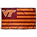 Virginia Tech Hokies Alumni Nation Stripes Flag