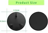 Norjews 20 Pack UK Plug Socket Covers Child Safety Black view 7