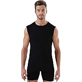 2 Units of Arma Yildiz Men's Cotton Ribbed Tank Top, Sleeveless Undershirt, Stretchy Fabric, Made in Turkey