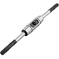 LDEXIN Adjustable Tap Wrench Handle, for M6-M14 Metric Taps, Tapping Hand Tool, Tap Reamer, 275mm/10.8" Length