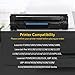 V4INK Compatible 85A Toner Cartridge Replacement for HP 85A CE285A 36A CB436A 35A CB435A Canon 125 Toner Ink for HP Pro P1006 P1102 P1102W P1505 P1505n MFP M1212nf M1120 M1120n M1522n M1522nf Printer
