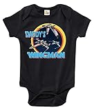 Daddy's Wingman One-piece Baby Bodysuit Cute Baby Clothes for Boys and Girls