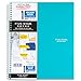 Five Star Wirebound Notebook, 1-Subject, 100 College-Ruled Sheets, 11 x 8.5 Inch Sheet Size, Teal (72051)