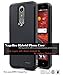 NageBee Design Premium [Heavy Duty] Defender [Dual Layer] Protector Hybrid Cover Case Compatible with ZTE Blade Spark (Z971) / ZMax One (Z719DL) / Grand X4 (Z956) -Black