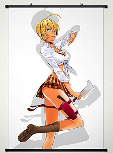 Shokugeki no Souma Wall Scroll Poster Fabric Painting for Anime Ikumi Mito 011 S