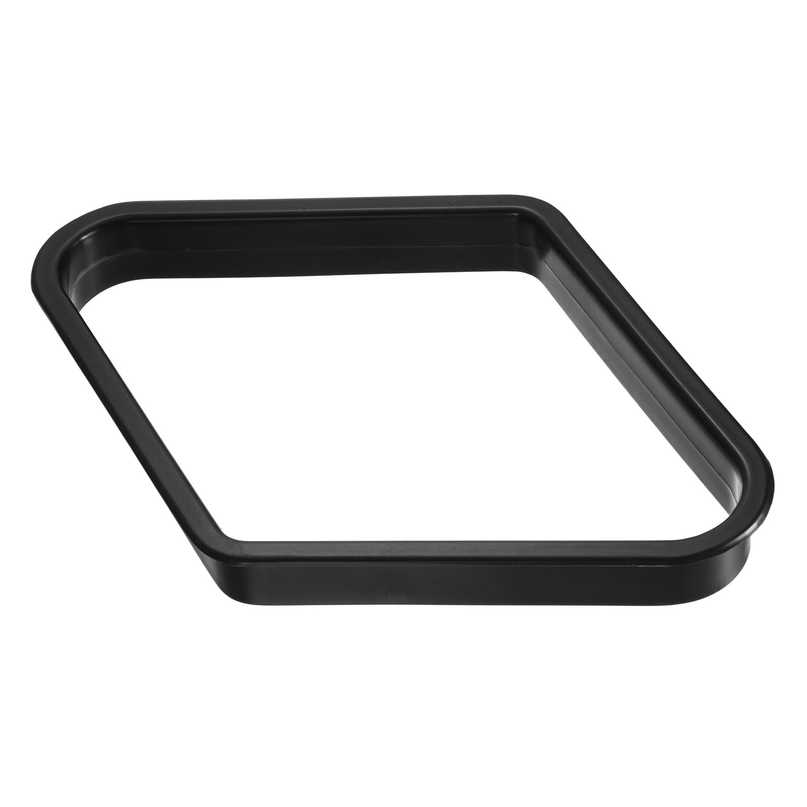 PATIKIL 9-Ball Diamond Rack, Plastic Snooker Billiard Pool Table Ball Holder Positioning Racks for 2-1/4" Pool Balls, Black