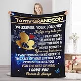 Grandson Gifts from Grandma, to My Grandson Blanket