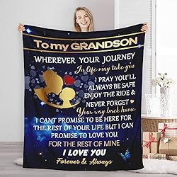Grandson Gifts from Grandma, to My Grandson Blanket