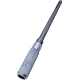 SDS Max Extension Shaft, 15.5" Full Metal Compact Design, Quick-Change | Slim Profile (Max Width 1-3/16"), 40CR Alloy Steel for Tight Spaces, Demolition &amp; Concrete Drilling