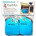 2- Pack Microwavable Heat Resistant Bowl Cozy Holder, Insulated Pouch to Microwave Your Food and Stop Burning Yours Hands - Machine Washable - The Original BowlARoo