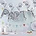 12'' Clear Balloons Prefilled with 2.5cm Silver Confetti for Wedding Birthday Grad Party Chirstmas Decorations (Pack of 15)