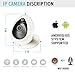 Security Cameras, Sokos Hd 720p IP Home Surveillance Cameras Wireless IP Camera Built in Microphone and One Key Wi-fi Configuration App by WPS/QSS Protocol (white)