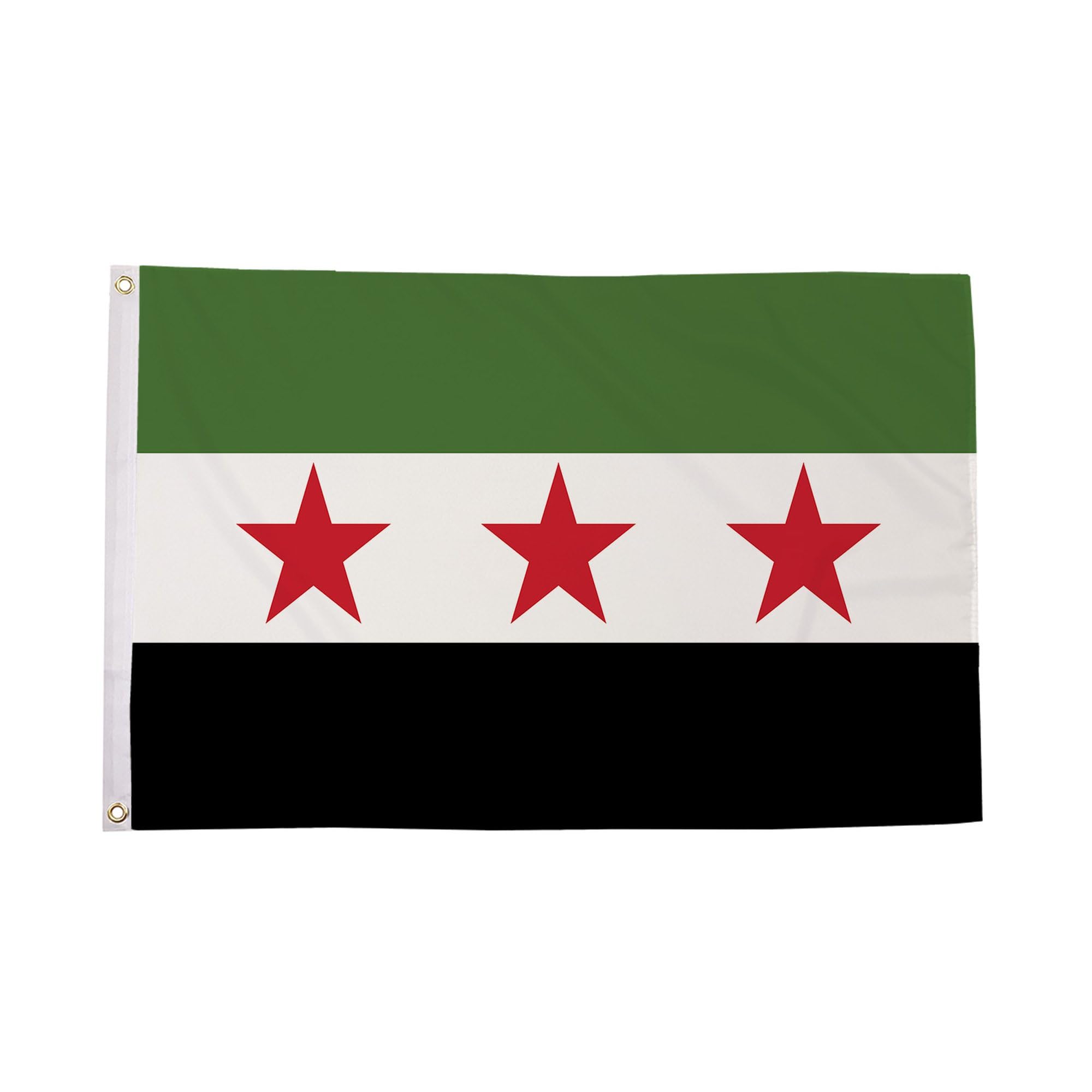 Flagtex Syria Rebel Flag 5ft x 3ft (150cm x 90cm) — image 1