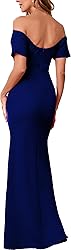 Elegant Cocktail Dresses for Women Off Shoulder