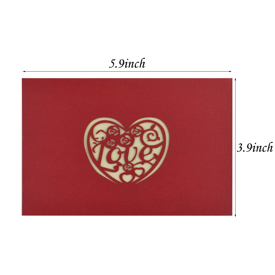 Tongcloud Mother’s Day Cards, 3D cards with Envelope Sticker for Mother\'s Day,Mother’s Gifts Special Event Greetings from Son, Daughter