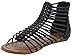 Henry Ferrera Women's Kiko Bar Strappy Gladiator Flat Sandals
