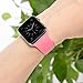Straper Sport Band For Apple Watch,Soft Silicone Replacement Wristbands For Apple Watch Sport Series 3 Series 2 Series 1 NIKE+ Sports and Edition (Pink 42mm M/L)