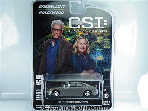 Dodge Charger Csi 2011 Car Model 1/64Th Scale Grey Colour Example Bxd T3412Z