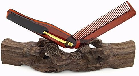 Beard Comb - Mustache Comb for Men - Beard and Mustache Comb for Men - Beard comb kit for men - Beard comb for Men Brown (Brown) - By Blur Cherry