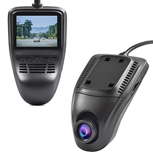 Driving Dash Cam Camera NOAUKA Rear Dash Recorder Camera 4 Lanes Wide Angle Lens, Car Driving Dvr Cam with WiFi, Sony Cmos Video Sensor,Loop Recording,G-sensor,Invisible Design