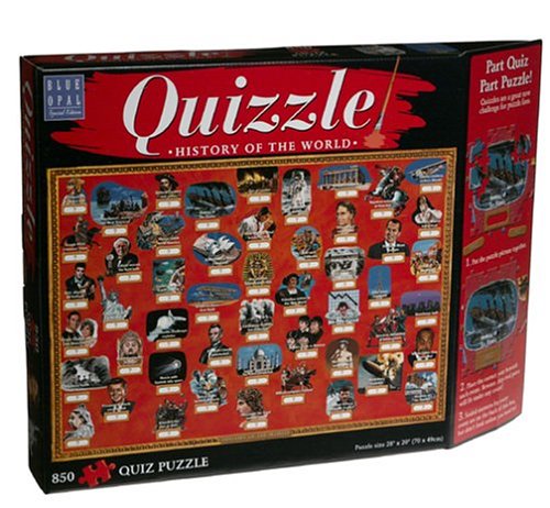 Quizzle - History of the World 850pc Puzzle