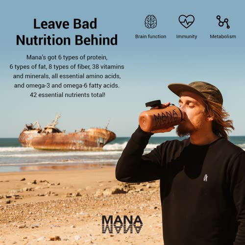Mana Drink Plant Based Meal Replacement 12 x 330ml, Nutritionally