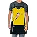 ICUP Star Trek - Captain Kirk be The Character Adult Size 100% Cotton Adjustable Black Apron
