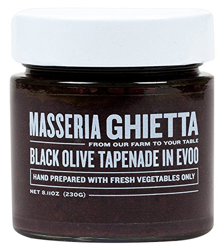Masseria Ghietta Black Olive Tapenade, 8.11 Fluid Ounce